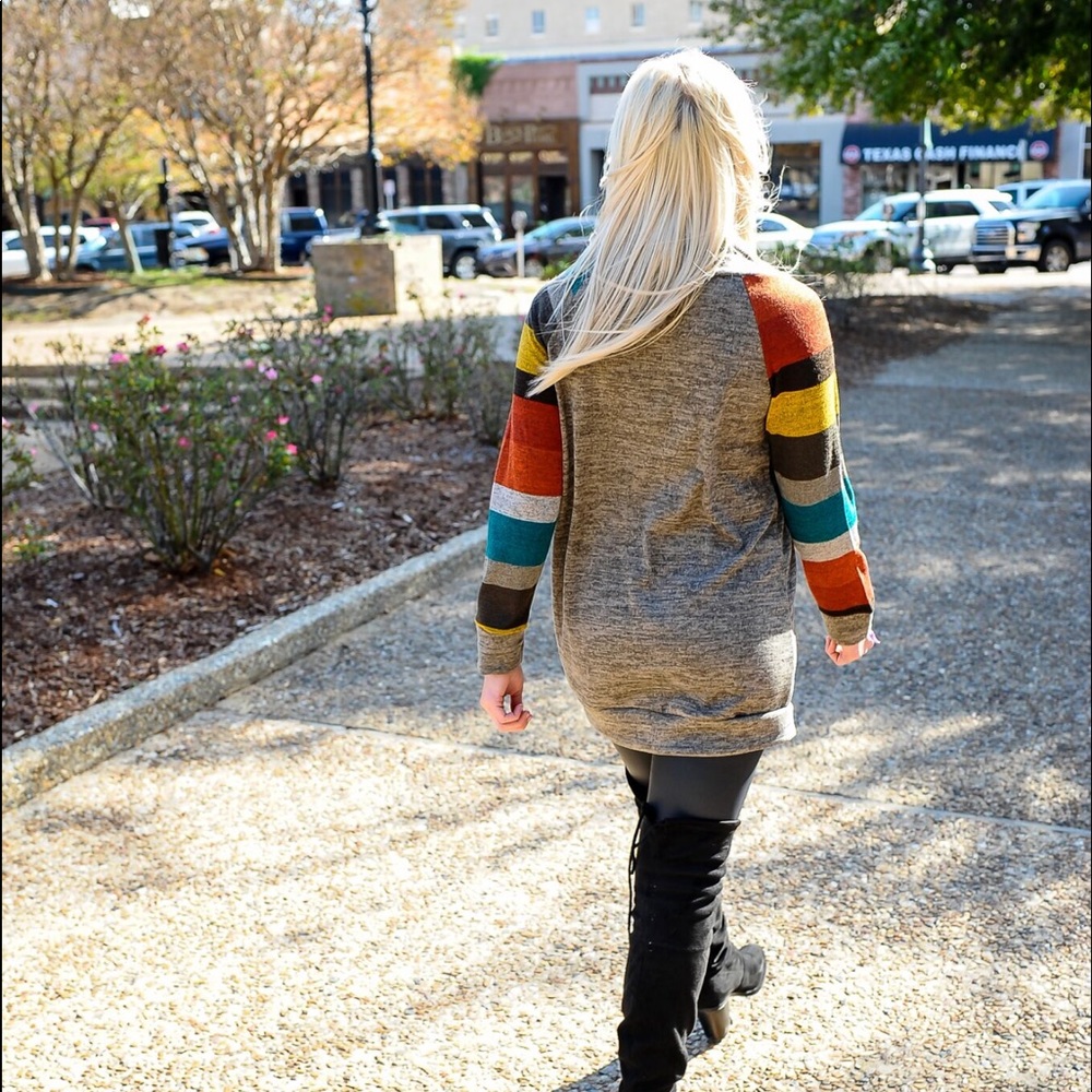 Cowl Neck Long Sleeve Top - Picture 4 of 5